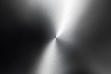 Obraz premium Abstract Circular Brushed Texture Concentric Steel Metal Effect on Dark Background