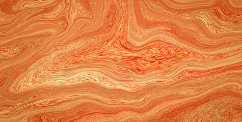 Eclectic and Expressive Painted Dreamscape Infused with an Array of Colors and Abstract Forms
