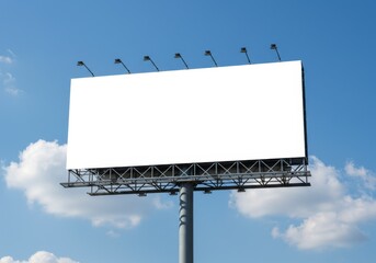 Premium outdoor billboard advertising space available large format high visibility location for your brand