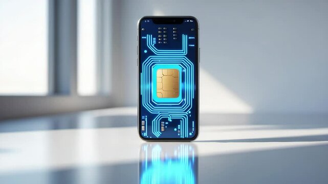 Smartphone SIM card and its importance in wireless communication