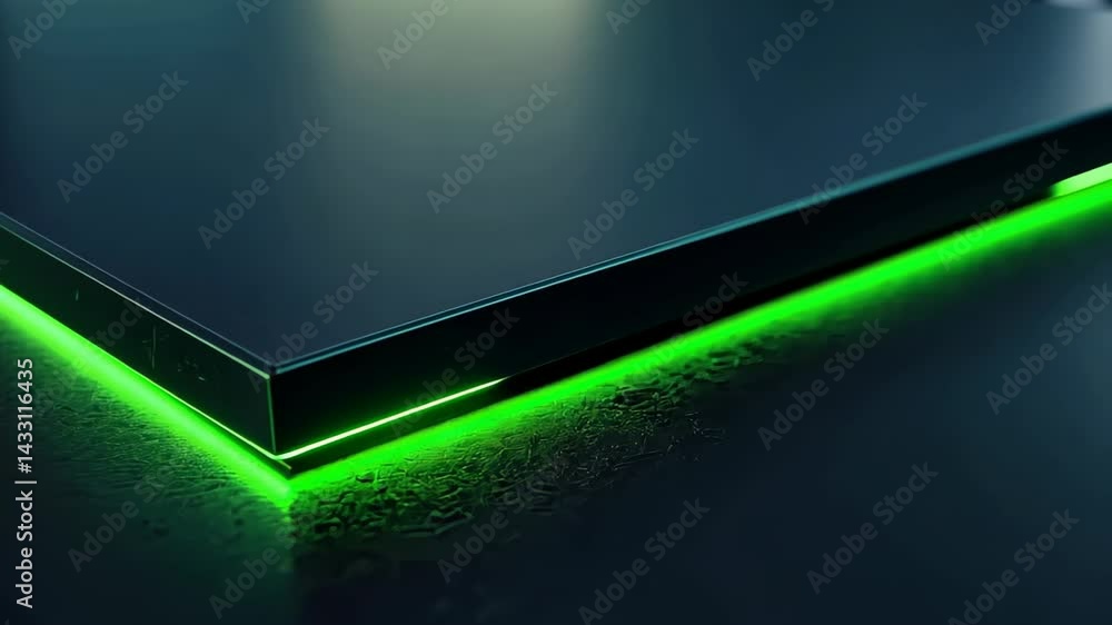 Poster discover vibrant neon edges illuminating sleek surfaces in dynamic urban settings generative ai