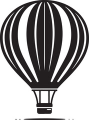 Obraz premium Hot air balloon vector