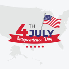 Fourth of July Independence day celebrations of USA