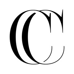   Letter C Initial Logo Design, Letter C Vector Template.