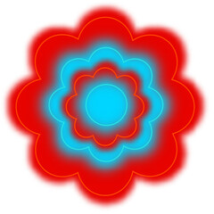 Soft Gradient Flower