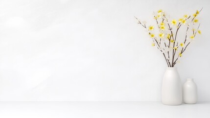 Fototapeta premium Minimalist Spring Arrangement