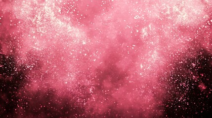 Obraz premium Pink Fireworks Display Night Sky