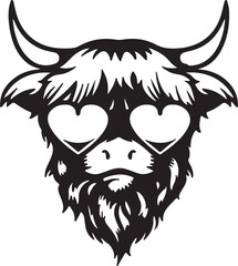 Cow   simple icon. Vector ICON all icon Viktor