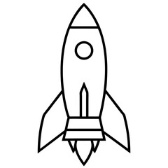 rocket vector illustration