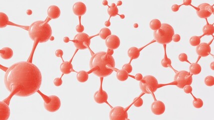 3D Molecular Structure Illustration
