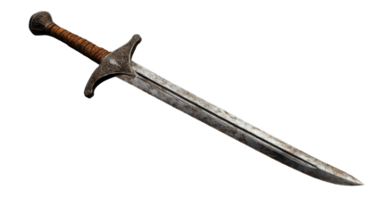 Intricately designed ancient sword