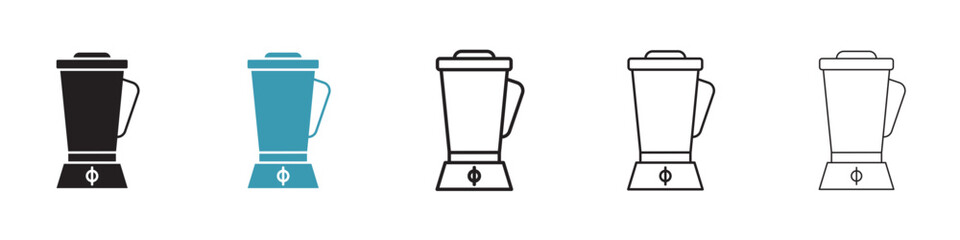 Juicer icon in flat style. Basic vector symbol illustration