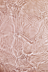 Cosmetic product swatch sample brown color moisturizer floral water micellar toner or emulsion abstract background