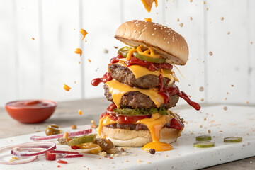 Exploding Hamburger