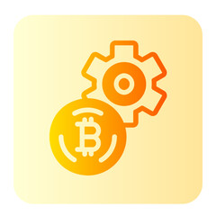 settings gradient icon