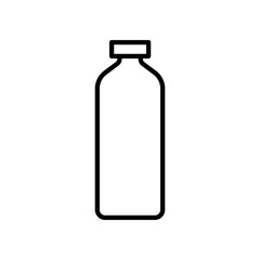 Bottle water icon vector illustration web design element