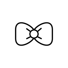 Bow icon vector illustration web design element