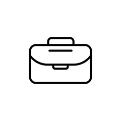 Briefcase icon vector illustration web design element