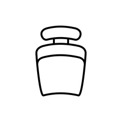 Car headrest icon vector illustration web design element