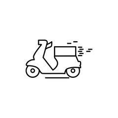Express delivery icon vector illustration web design element