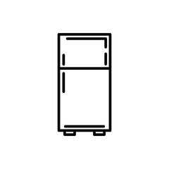 Fridge icon vector illustration web design element