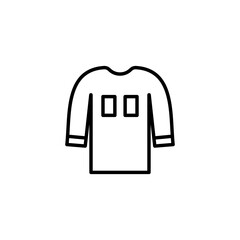 Garment icon vector illustration web design element