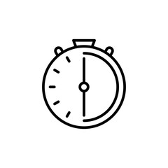 Half hour icon vector illustration web design element