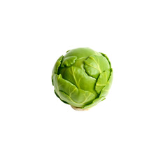 artichoke isolated on white background