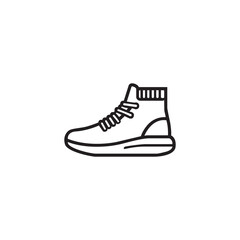 Sneaker vector logo template