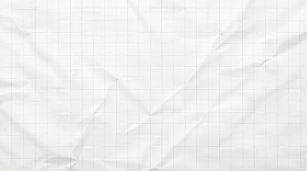 Fototapeta premium crumpled grid paper texture background