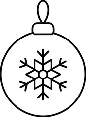 Fototapeta premium vector christmas snowflake