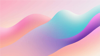 Fototapeta premium Soft Gradient Background with Blurred Colors and Smooth Transitions