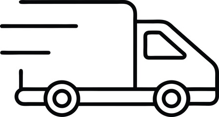 delivery truck with a truck