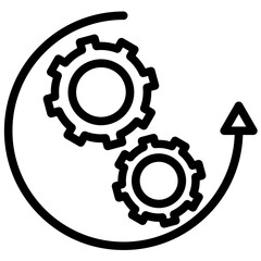 Workflow Optimization Icon