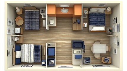 Tiny Home Floor Plan, Interior Design