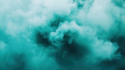 Obraz premium Smoke drifts creating ethereal atmospheric effect, evokes mystery, creates abstract toxic haze, dreamlike background.