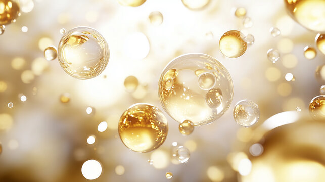 liquid gold background