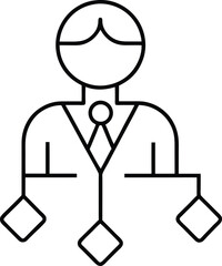 business man holding a briefcase