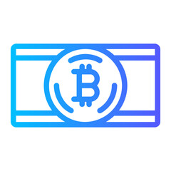 money gradient icon