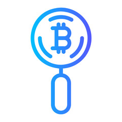 search gradient icon