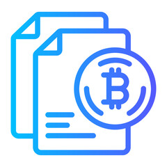 document gradient icon