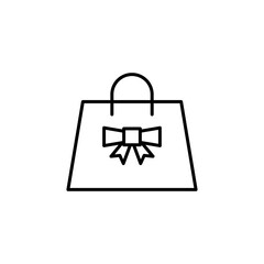 souvenir bag, souvenir market icon