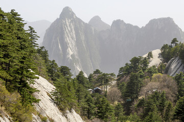 Huashan mountain, Shaanxi province, China