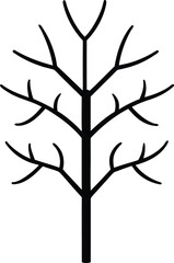 tree in the form of a cross