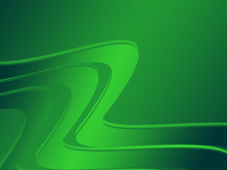 Background with abstract green wave pattern. Abstract green gradient wavy background. suitable for banners, web, presentations, brochures, etc.