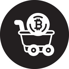 cart glyph icon