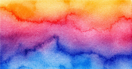 Watercolor gradient background
