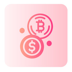 transaction gradient icon