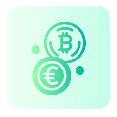 transaction gradient icon