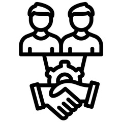 Working Together Icon